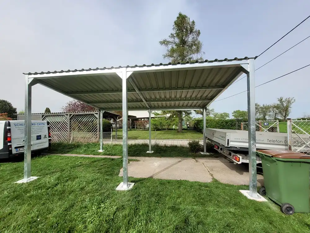 Carports in vielen Variationen